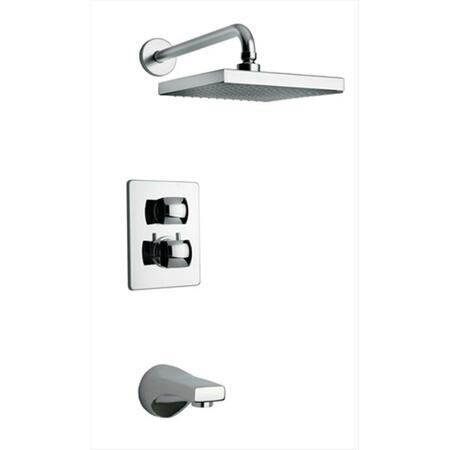 LATOSCANA Lady 2-Handle Tub And Shower Faucet In Chrome 89CR691TH